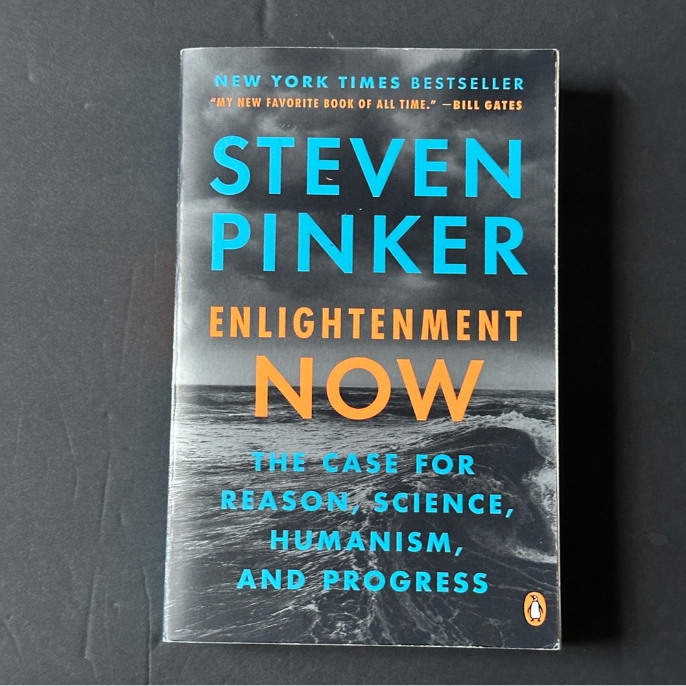 Enlightenment Now by Steven Pinker | Science, Psychology | Paperback Book